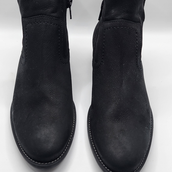 paul green Black Nubuck leather Boston ankle bootie - Picture 3 of 5